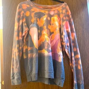 Disney Rapunzel Tangled Lantern Scene Sweater